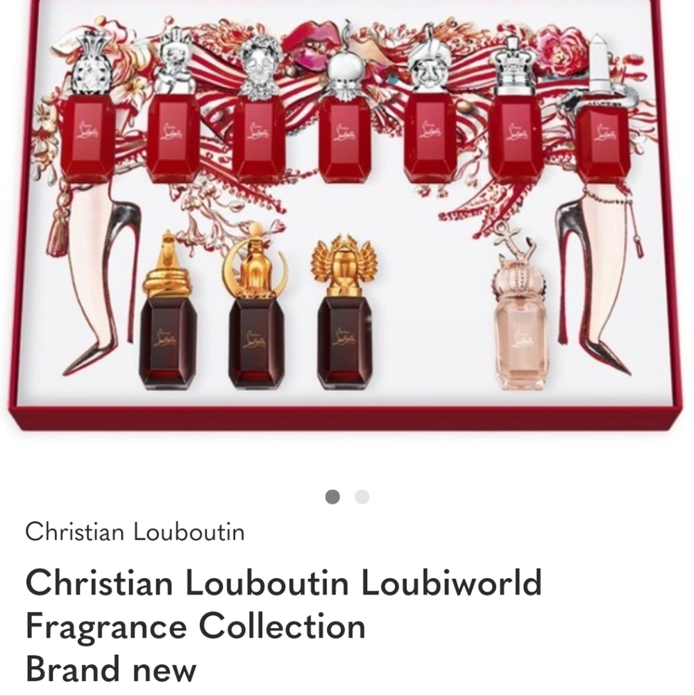 Christian Louboutin Loubiworld Red and Black Set